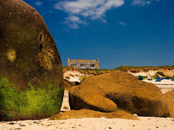 Produktbild: CALVENDO Puzzle Am Strand vom Guisseny | 1000 Teile Lege-Gr&ouml;&szlig;e 64x48cm Foto-Puzzle f&uuml;r gl&uuml;ckliche Stunden