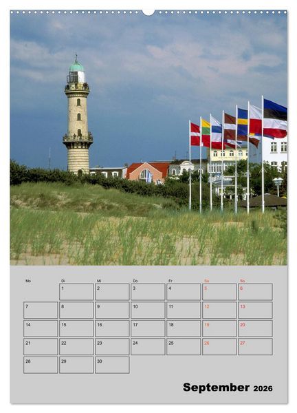 Produktbild: Attraktive Leuchtt&uuml;rme (Wandkalender 2026 DIN A2 hoch), CALVENDO Monatskalender