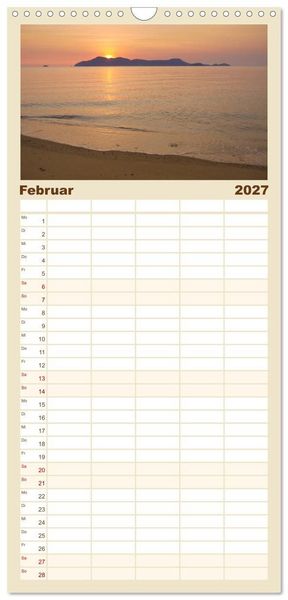 Produktbild: Familienplaner 2027 - Australien - Der vielseitige Osten mit 5 Spalten (Wandkalender, 21 x 45 cm) CALVENDO