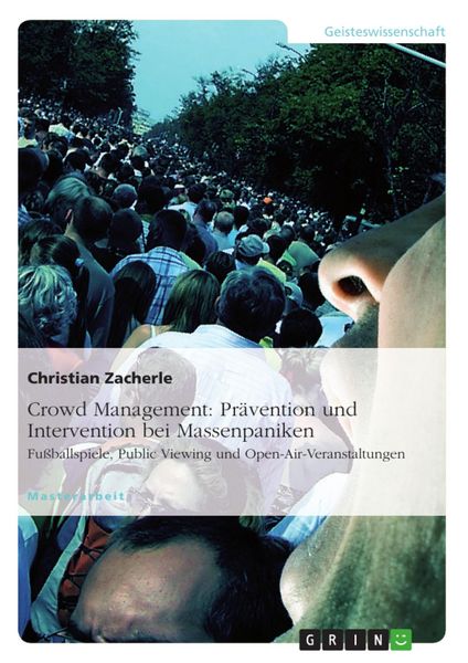 Produktbild: Crowd Management: Pr&auml;vention und Intervention bei Massenpaniken