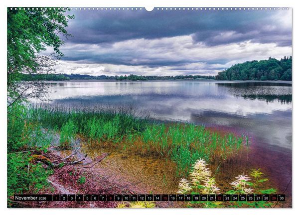 Produktbild: Bayerische M&auml;rchen-Seen (Wandkalender 2026 DIN A2 quer), CALVENDO Monatskalender