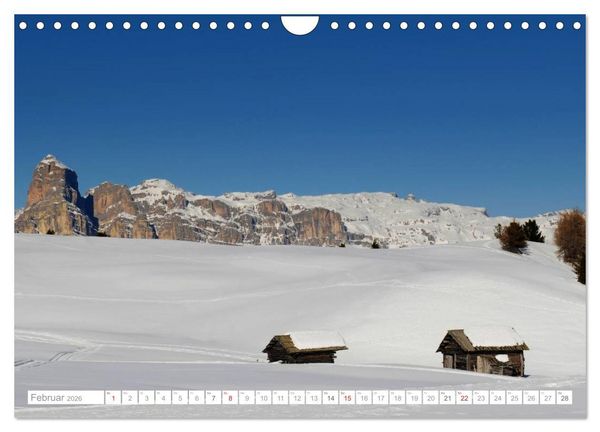 Produktbild: Bekannte und unbekannte Wanderziele in S&uuml;dtirol (Wandkalender 2026 DIN A4 quer), CALVENDO Monatskalender