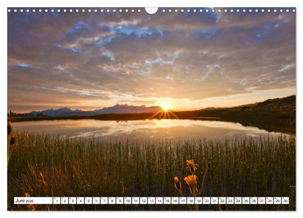 Produktbild: Kraftpl&auml;tze in den Bergen (Wandkalender 2026 DIN A3 quer), CALVENDO Monatskalender