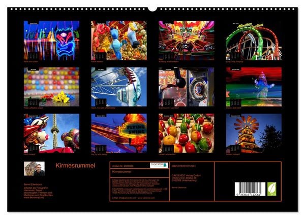 Produktbild: Kirmesrummel (hochwertiger Premium Wandkalender 2026 DIN A2 quer), Kunstdruck in Hochglanz