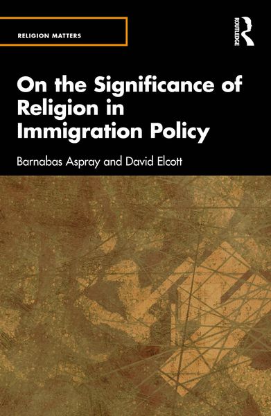 Produktbild: On the Significance of Religion in Immigration Policy
