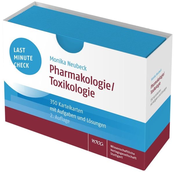 Produktbild: Last Minute Check - Pharmakologie/Toxikologie