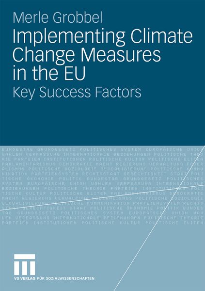 Produktbild: Implementing Climate Change Measures in the EU