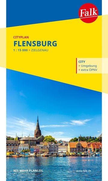 Falk Cityplan Flensburg 1:15.000, Sonstige von , MairDuMont, 9783827900463