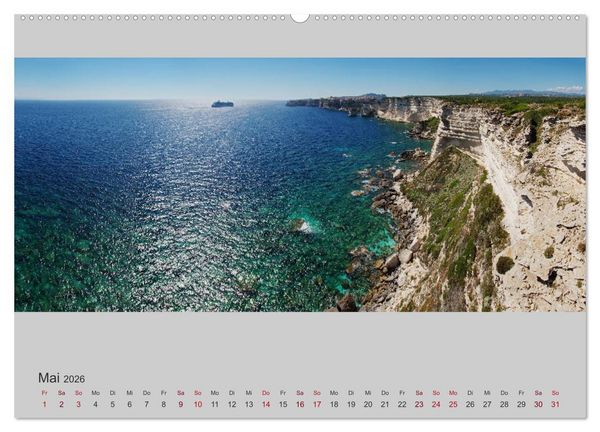 Produktbild: Korsika - Im S&uuml;den (Wandkalender 2026 DIN A2 quer), CALVENDO Monatskalender