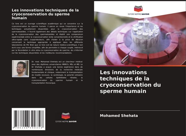 Produktbild: Les innovations techniques de la cryoconservation du sperme humain