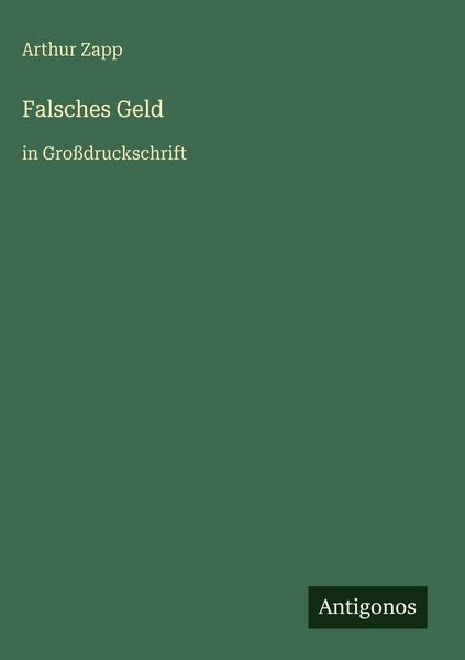 Produktbild: Falsches Geld
