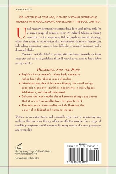 Produktbild: Hormones and the Mind