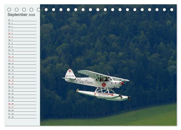 Produktbild: Faszination Wasserflugzeuge (Tischkalender 2026 DIN A5 quer), CALVENDO Monatskalender