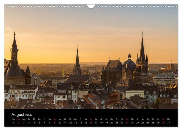 Produktbild: Aachen - ming He&auml;metstadt (Wandkalender 2026 DIN A3 quer), CALVENDO Monatskalender