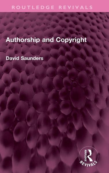 Produktbild: Authorship and Copyright
