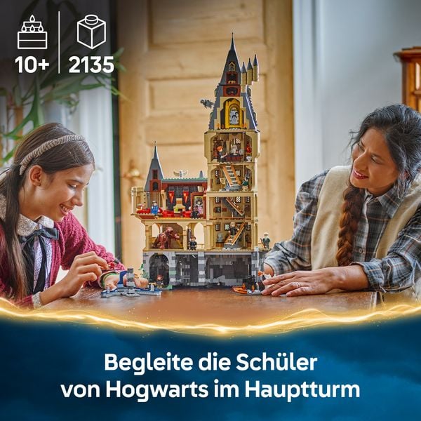 Produktbild: LEGO Harry Potter Schloss Hogwarts: Der Hauptturm Spielzeug - 76454