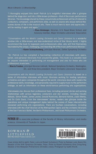 Produktbild: Conversations with the World's Leading Orchestra and Opera Librarians