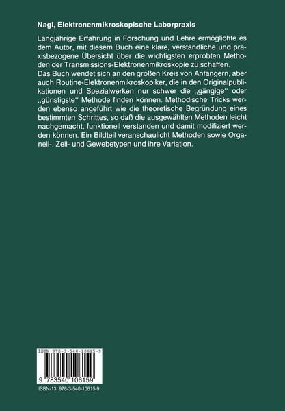 Produktbild: Elektronenmikroskopische Laborpraxis