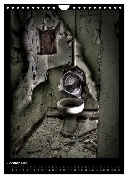 Produktbild: Lost Places Vergessene Orte (Wandkalender 2026 DIN A4 hoch), CALVENDO Monatskalender