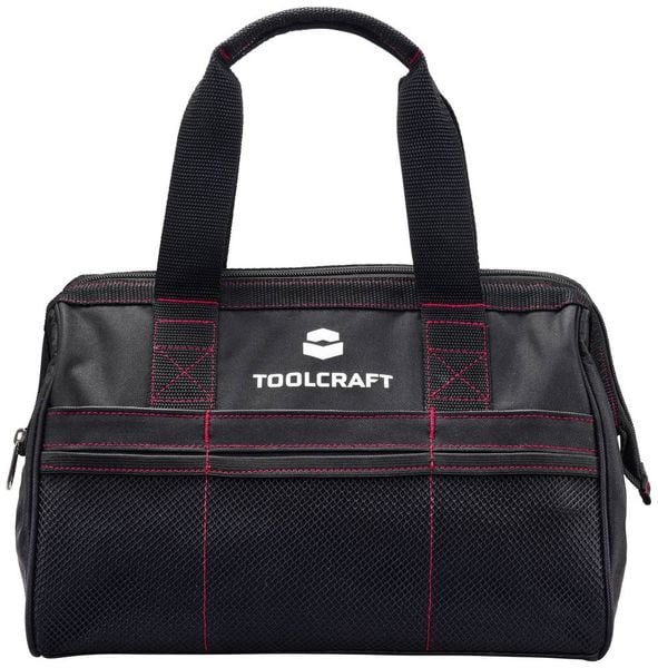 Produktbild: TOOLCRAFT TO-9073200 Universal Werkzeugtasche mit gro&szlig;er &Ouml;ffnung (L x B x H) 320 x 210 x 230 mm