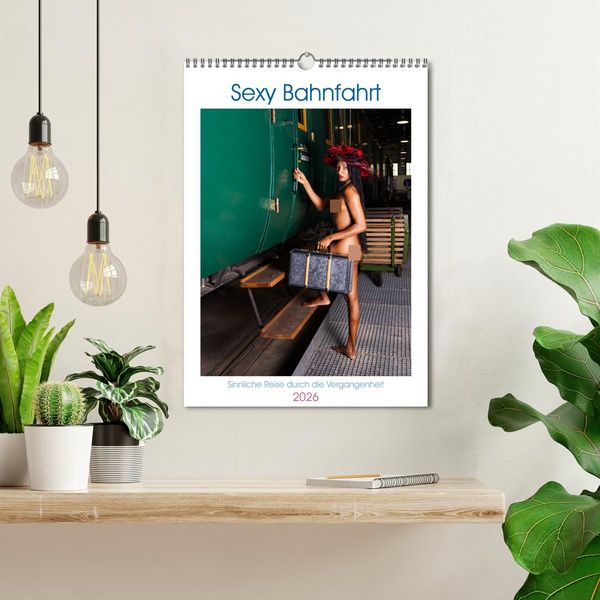 Produktbild: Sexy Bahnfahrt (Wandkalender 2026 DIN A3 hoch), CALVENDO Monatskalender
