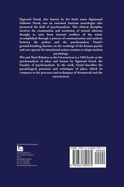 Produktbild: Wit and Its Relation to the Unconscious