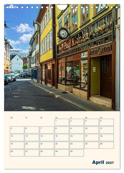 Produktbild: Zauberhaftes Erfurt (Wandkalender 2027 DIN A4 hoch), CALVENDO Monatskalender