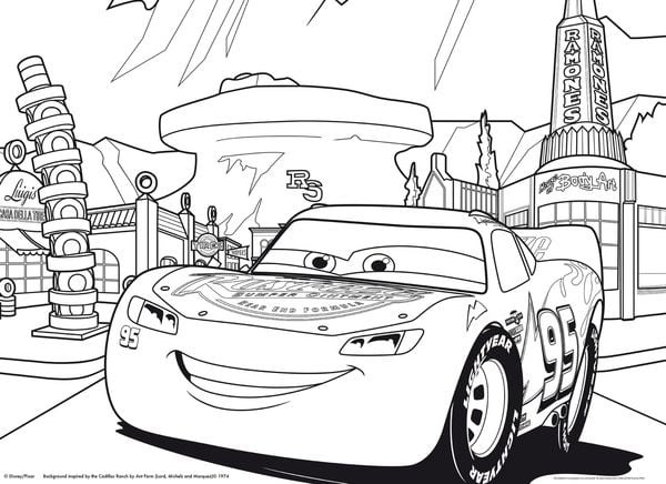 Produktbild: Disney Puzzle Df Maxi Floor 35 Cars 3 - Go! Go! Go! (Puzzle)