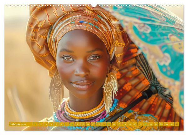 Produktbild: Hallo faszinierendes Afrika (Wandkalender 2026 DIN A2 quer), CALVENDO Monatskalender