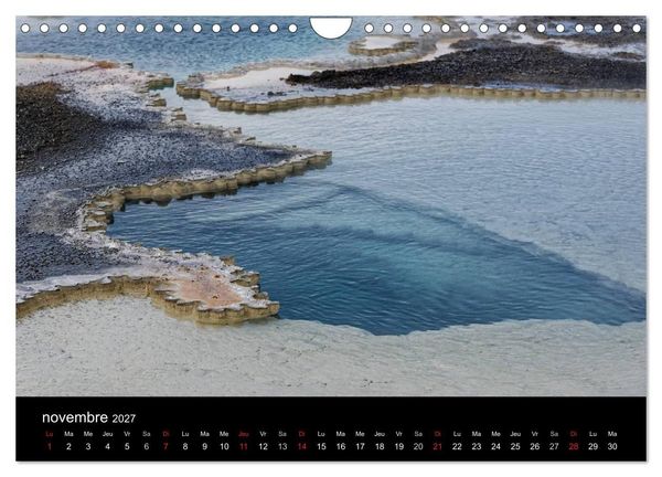 Produktbild: Yellowstone Un grand parc am&eacute;ricain (Calendrier mural 2027 DIN A4 vertical), CALVENDO calendrier mensuel