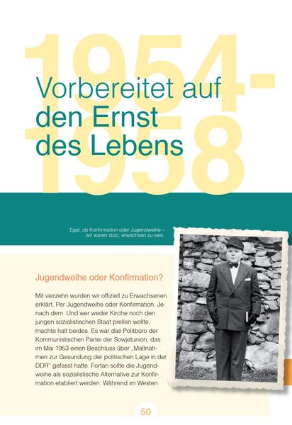 Produktbild: Aufgewachsen in der DDR - Wir vom Jahrgang 1940 - Kindheit und Jugend