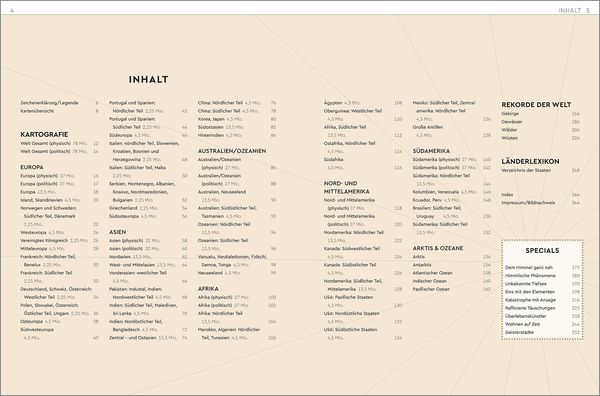 KUNTH Weltatlas Der neue Atlas der Welt