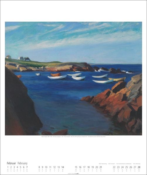 Produktbild: Edward Hopper Kalender 2027