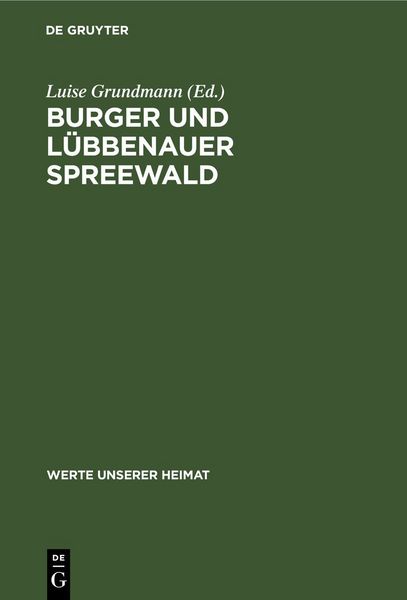 Produktbild: Burger und L&uuml;bbenauer Spreewald
