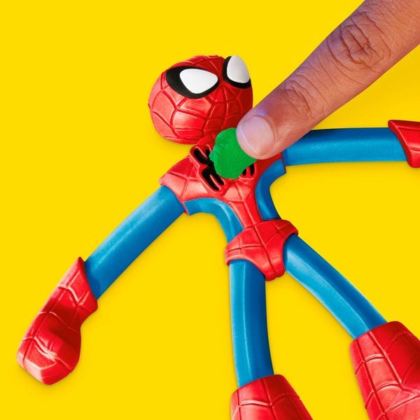 Produktbild: Hasbro F98275L0 - Play-Doh Marvel Spider-Man Netz-Action Knetset