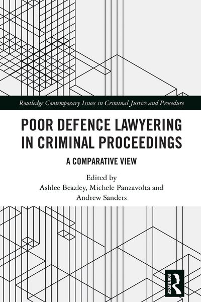 Produktbild: Poor Defence Lawyering in Criminal Proceedings