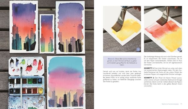 Produktbild: Strich f&uuml;r Strich zur kreativen Entspannung mit Watercolor