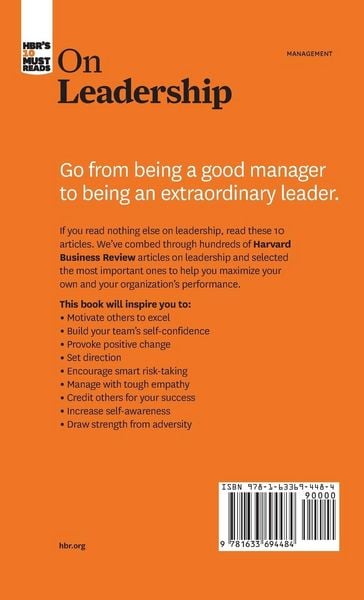 Produktbild: HBR's 10 Must Reads on Leadership (with featured article "What Makes an Effective Executive," by Peter F. Drucker)