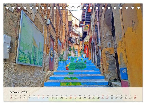 Produktbild: Siziliens Zauber &ndash; Von Palermo bis Taormina (Tischkalender 2026 DIN A5 quer), CALVENDO Monatskalender