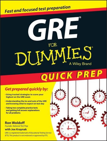 Produktbild: GRE For Dummies Quick Prep