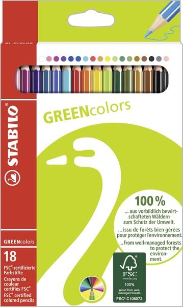 Produktbild: STABILO Buntstift GREENcolors