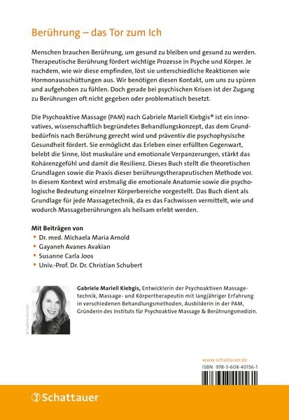 Produktbild: Lehrbuch der Psychoaktiven Massage (PAM)