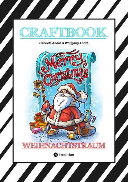 Produktbild: Craftbook - 100 Lustige Weihnachtsmotive - R&auml;tsel - Weihnachtsrezept - Familienspiel - Sch&ouml;ne Bescherung - Spass