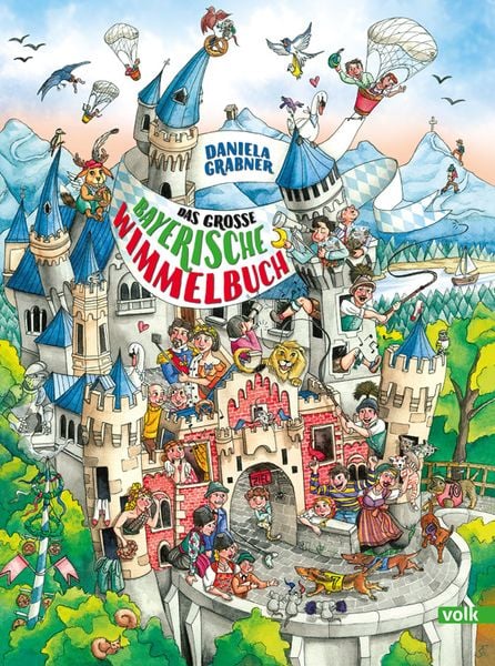 Produktbild: Das große bayerische Wimmelbuch