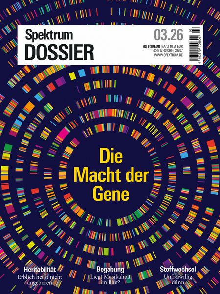 Produktbild: Spektrum Dossier 3/2026 Die Macht der Gene