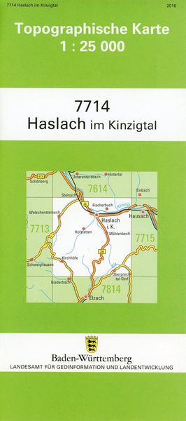 Produktbild: Haslach im Kinzigtal 1 : 25 000
