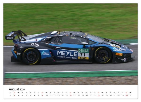 Produktbild: Motorsport aus Sant&rsquo;Agata (hochwertiger Premium Wandkalender 2026 DIN A2 quer), Kunstdruck in Hochglanz