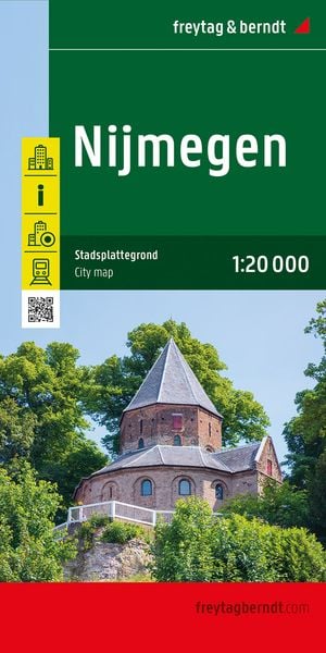 Produktbild: Nijmegen, Stadtplan 1:20.000, freytag & berndt