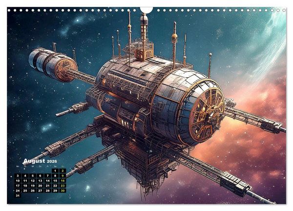 Produktbild: Lost Places im Orbit (Wandkalender 2026 DIN A3 quer), CALVENDO Monatskalender