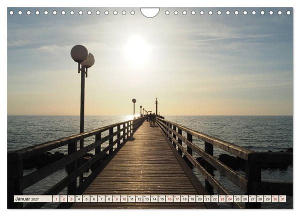 Produktbild: Ostseebad Wustrow K&uuml;stenimpressionen (Wandkalender 2027 DIN A4 quer), CALVENDO Monatskalender